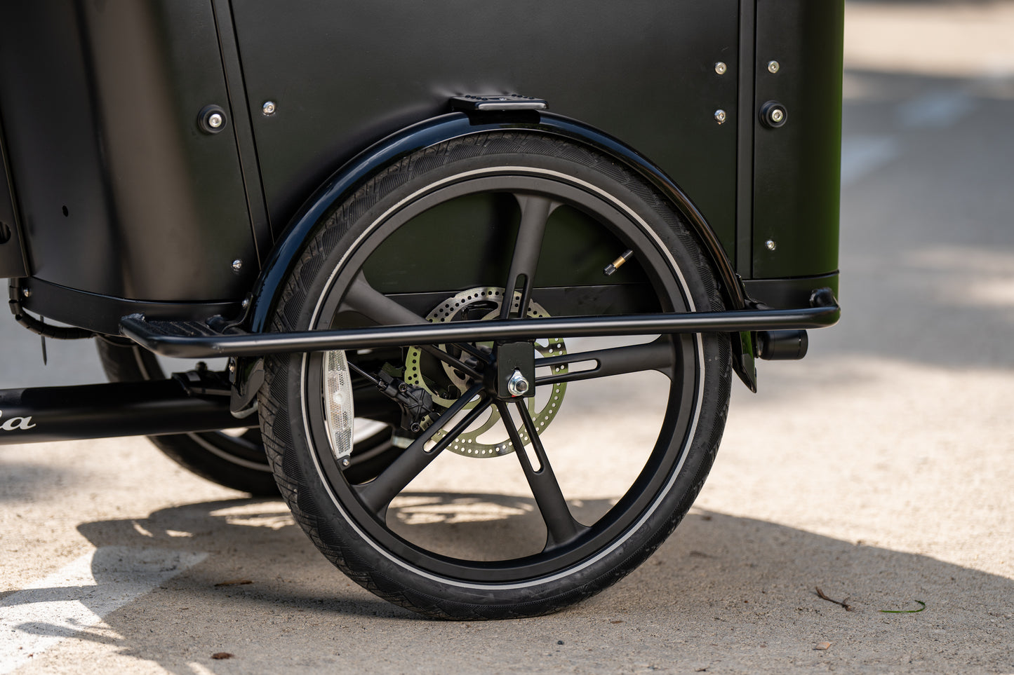 Cargo Bike CURVY Motore Post. (Brown)