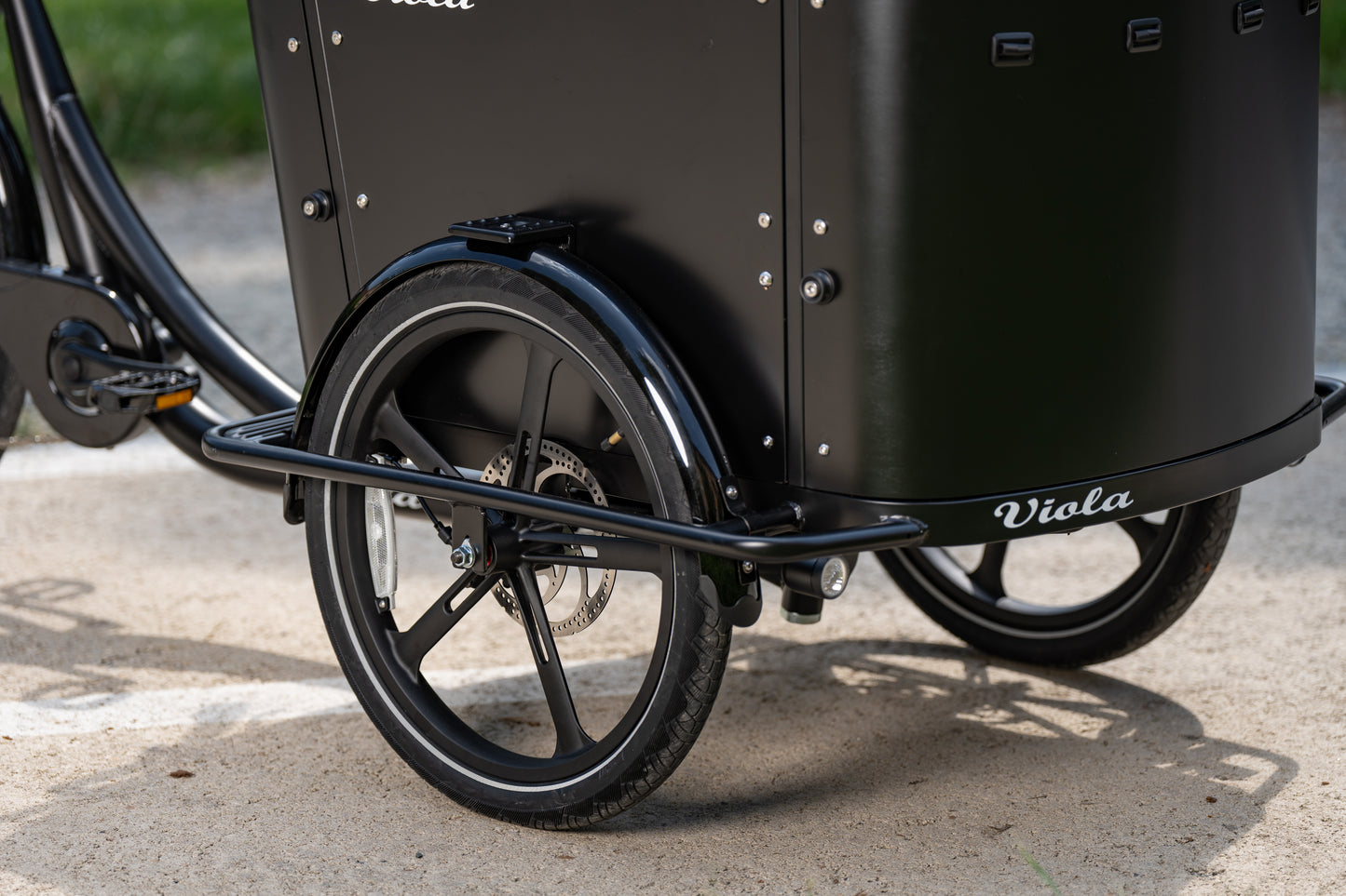 Cargo Bike CURVY Motore Post. (Brown)