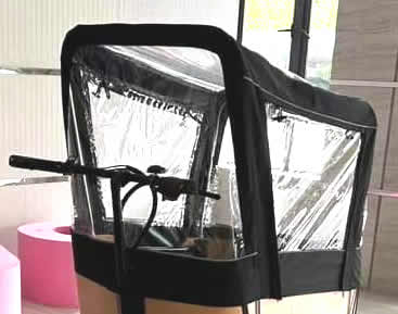 Kit anti pioggia Cargo Bike - Curvy 2024