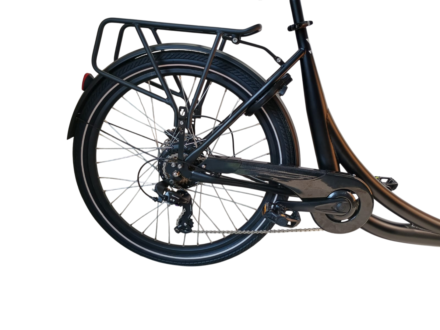 Cargo Bike CURVY Motore Post. (Brown)