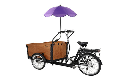 Ombrello protezione UV -antipioggia copertura per cargo bike