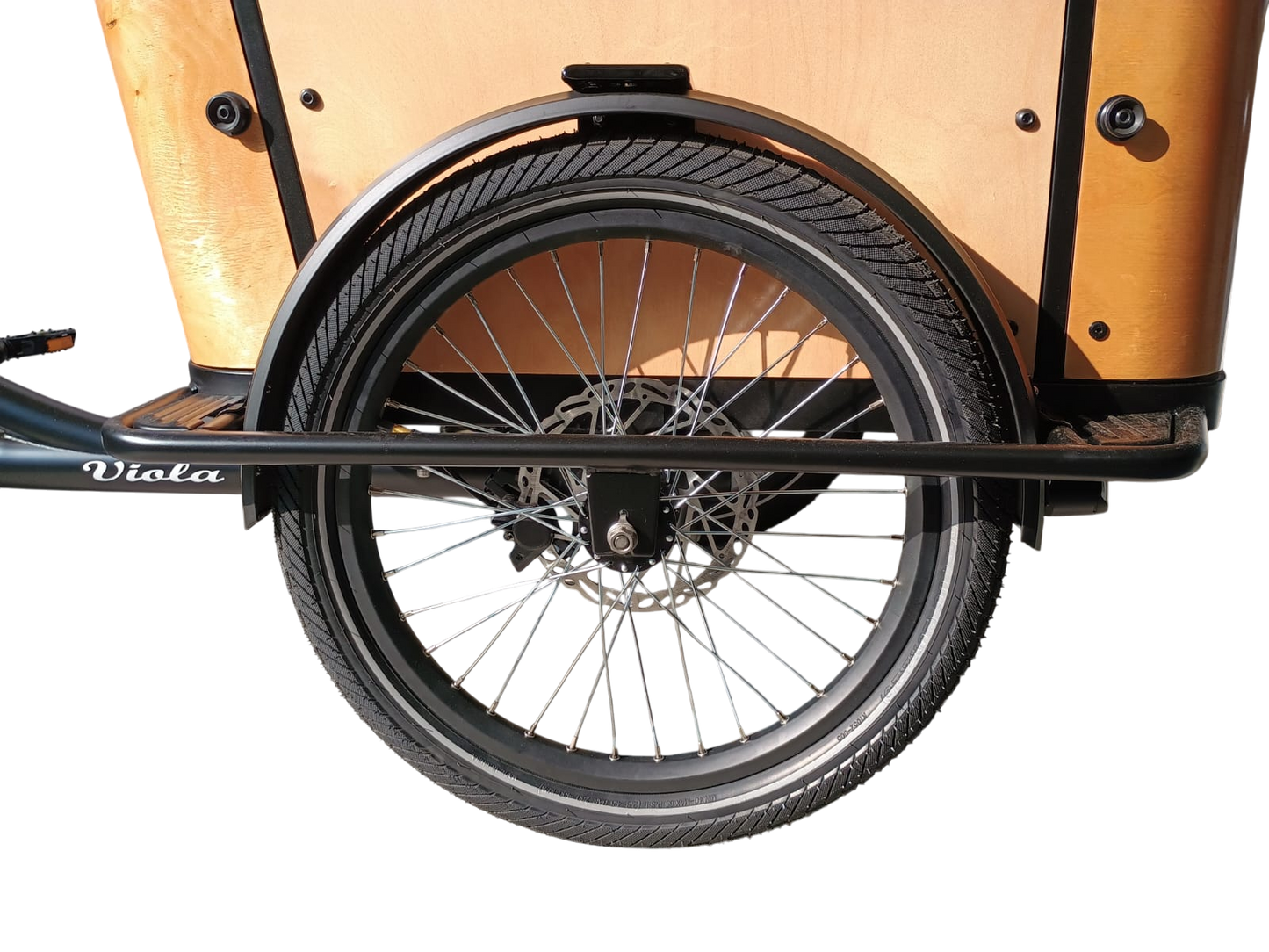 Cargo Bike CURVY Motore Post. (Brown)